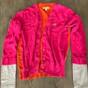 Vera Wang Color block Cardigan